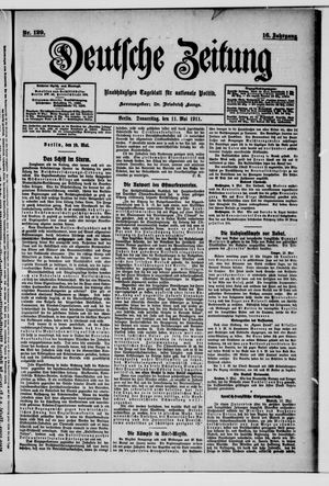 Deutsche Zeitung vom 11.05.1911