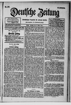 Deutsche Zeitung vom 19.05.1911