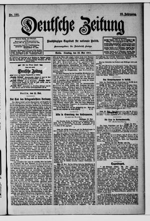 Deutsche Zeitung vom 23.05.1911