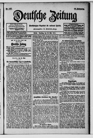 Deutsche Zeitung vom 30.05.1911
