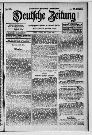 Deutsche Zeitung vom 04.06.1911