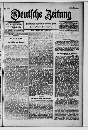 Deutsche Zeitung vom 07.06.1911