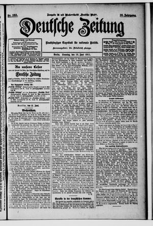 Deutsche Zeitung vom 18.06.1911