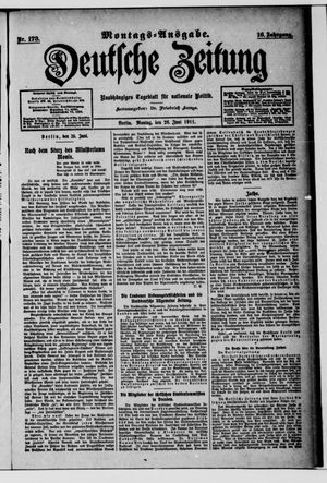 Deutsche Zeitung vom 26.06.1911