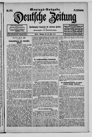 Deutsche Zeitung vom 24.07.1911