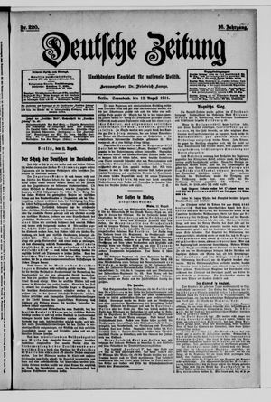 Deutsche Zeitung vom 12.08.1911