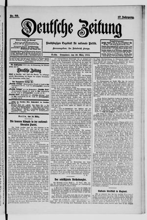 Deutsche Zeitung vom 30.03.1912