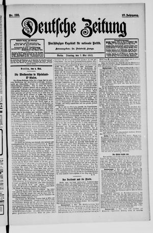 Deutsche Zeitung vom 07.05.1912