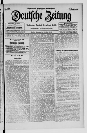 Deutsche Zeitung vom 19.05.1912