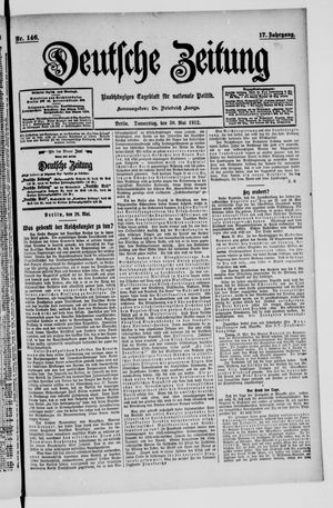 Deutsche Zeitung vom 30.05.1912