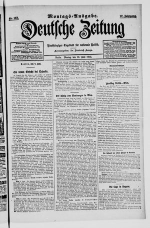 Deutsche Zeitung vom 10.06.1912