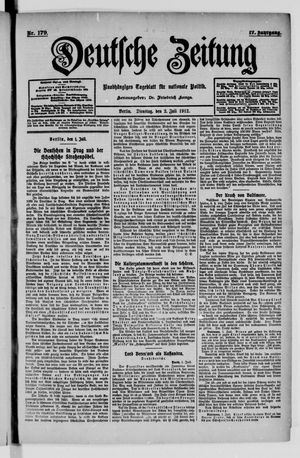 Deutsche Zeitung vom 02.07.1912