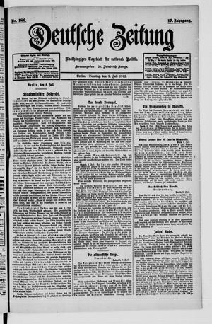 Deutsche Zeitung vom 09.07.1912