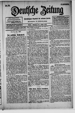 Deutsche Zeitung on Apr 2, 1913
