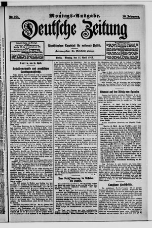 Deutsche Zeitung vom 14.04.1913