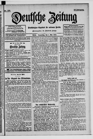 Deutsche Zeitung vom 01.05.1913