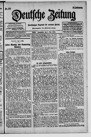 Deutsche Zeitung vom 03.05.1913