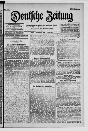 Deutsche Zeitung on May 9, 1913