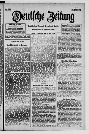 Deutsche Zeitung vom 15.05.1913