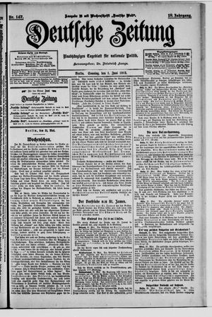 Deutsche Zeitung vom 01.06.1913