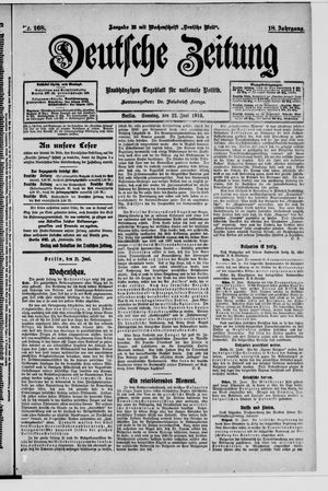 Deutsche Zeitung vom 22.06.1913