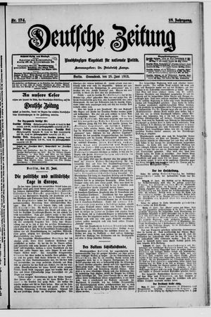 Deutsche Zeitung vom 28.06.1913