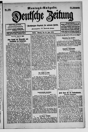 Deutsche Zeitung vom 30.06.1913
