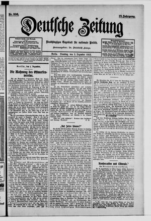 Deutsche Zeitung vom 02.12.1913