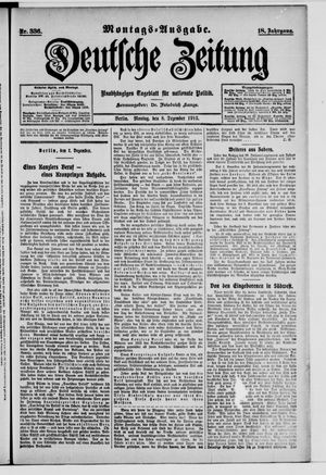 Deutsche Zeitung vom 08.12.1913