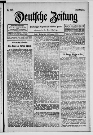 Deutsche Zeitung vom 12.12.1913