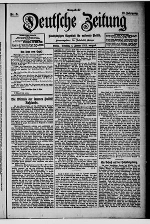 Deutsche Zeitung on Jan 4, 1914