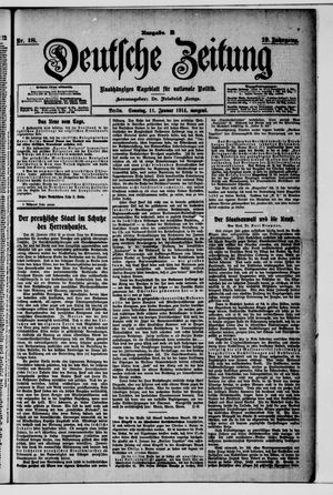 Deutsche Zeitung on Jan 11, 1914