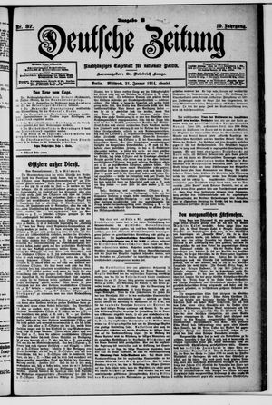 Deutsche Zeitung on Jan 21, 1914