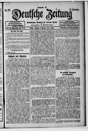 Deutsche Zeitung vom 06.02.1914