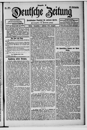 Deutsche Zeitung vom 07.02.1914