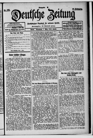 Deutsche Zeitung vom 07.03.1914