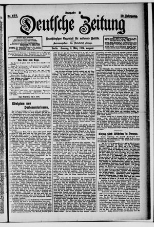 Deutsche Zeitung vom 08.03.1914
