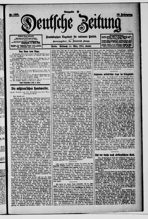 Deutsche Zeitung vom 11.03.1914