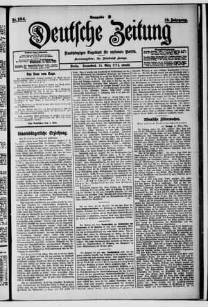 Deutsche Zeitung on Mar 14, 1914
