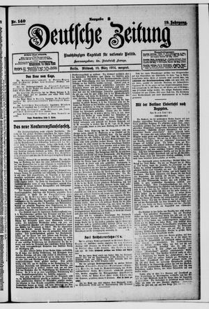Deutsche Zeitung vom 18.03.1914
