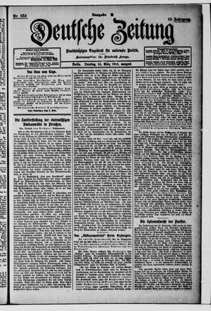 Deutsche Zeitung vom 24.03.1914