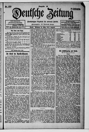 Deutsche Zeitung vom 25.03.1914