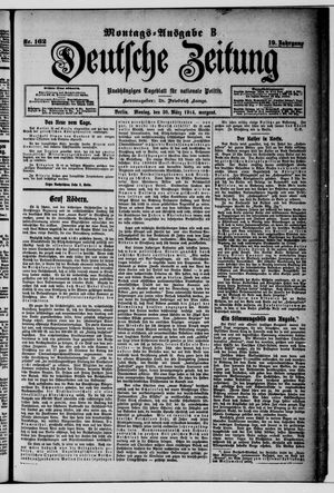Deutsche Zeitung vom 30.03.1914