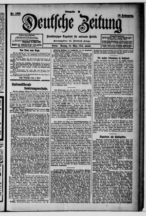Deutsche Zeitung vom 30.03.1914