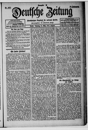 Deutsche Zeitung on Mar 31, 1914