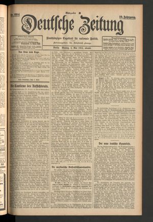 Deutsche Zeitung vom 04.05.1914