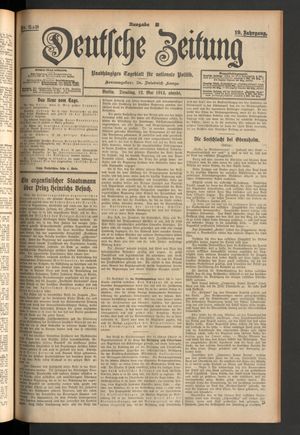 Deutsche Zeitung vom 12.05.1914