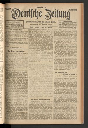 Deutsche Zeitung vom 05.06.1914