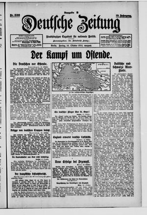 Deutsche Zeitung vom 16.10.1914