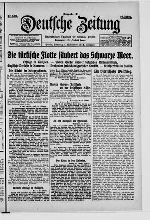 Deutsche Zeitung vom 01.11.1914